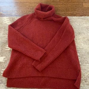 Brand New Madewell Cowlneck sweater.  Medium